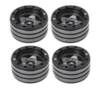 Generic RC Wheel Hub, CNC Traite l'alliage en Aluminium RC Autorad Hub Stable de 2,1 Pouces de Diamètre pour 1/10 Crawler (Ti Couleur)