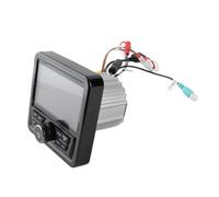 Generic Récepteur de Jauge Marine Bluetooth, Amplificateur intégré, Lecteur MP5 pour Systèmes Sonores Marins, étanche