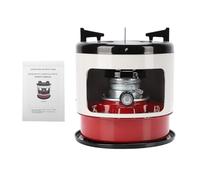 Generic Réchaud à Pétrole Portable, Grande Capacité de 3.1L, Sans Réservoir D'huile électrique, Flamme Réglable Par Bouton et Conception avec Plaque Laminée à Froid pour Camping (rouge)