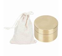 Generic Récipient scellé en Laiton étanche à la Pluie, Boîte de Rangement de Pilules Rétro pour Feuilles de thé pour Collectionneurs Vintage (M 100x70cm / 39.37x27.56in)