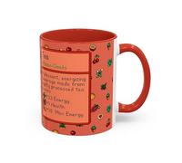 Generic Red Stardew Valley Mug à café imprimé de qualité supérieure 325 ml Idée cadeau unique pour ami, collègue, bien-aimé Taille unique (rouge, 325 ml)