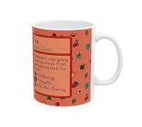 Generic Red Stardew Valley Tasse standard 325 ml Tasse à café imprimée de qualité supérieure Idée cadeau unique pour un ami ou un collègue, taille unique (thé blanc, 325 ml)