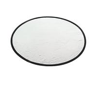 Generic Réflecteur argenté et doré, Mini Réflecteur de Photographie Rond Portable pour Un éclairage Clair et Une Lumière Douce, Idéal pour Les Portraits et Les Prises de Vue en Extérieur (30cm)