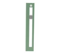 Generic Règle Boussole Deux en un avec Pointe Réglable pour étudiants, échelle Précise de 15 Cm, Plastique, 17 X 3 X 0,6 Cm, 1 unité Incluse (GREEN)