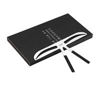 Generic Règle de Mesure des Sourcils, 4 Types de Pochoirs en Forme de Sourcils avec Positionnement à 3 Points pour Règle D'extension de Akinami Standard Européen Classique (Sourcils ondulés)