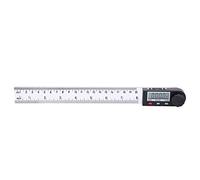 Generic Règle de Recherche D'angle Numérique avec Affichage Clair et Bouton de Verrouillage pour le Travail du Bois et la Construction en Plastique Durable 0-360 Degrés