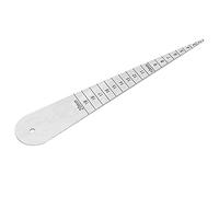 Generic Règle D'épaisseur de Jauge D'écart en Acier Inoxydable, Règle à Bride 1/16 - 3-4 pour la Mesure de L'écart entre les Rails