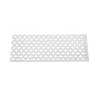 Generic Règle en Acier Inoxydable pour Peinture Strass 5D, Outil de Dessin de Diamant à Surface Lisse pour la Broderie au Diamant, adapté à les Niveaux de Compétence 6,2 X 2,8 Pouces