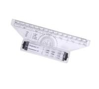 Generic Règle Roulante, Règle de Dessin Parallèle Robuste pour la Rédaction (15 cm)