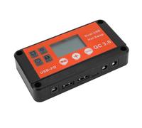 Generic Régulateur de Panneau Solaire, Contrôleur Solaire MPPT Double Ajustement Intelligent LED USB LED Life Sread pour une Batterie de Gel scellé (80A)
