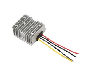 Generic Régulateur de Tension CC Résistant aux Chocs pour Moteur, Taux de Conversion de 96%, Convertisseur Boost étanche pour Barre Lumineuse LED, DC vers DC 12 V 9-14 V vers 15 10 A pour Un