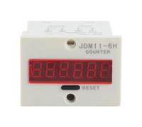 Generic Relais de Compteur à Affichage Numérique LED pour un Comptage Stable sans Tension, adapté à Divers Comptes D'entrée de Signal, Compteur D'affichage à 6 Chiffres pour un Usage Industriel