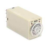 Generic Relais de Minuterie de Mise Sous Tension Réglable H3Y-4, pour Contrôle Automatique, Temps de Retard de 0 à 60 Minutes, AC 220V 5A