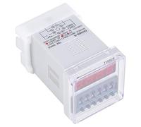 Generic Relais temporisé Programmable DH48S-S Relais temporisé de Haute Précision 12 V 24 V 380 pour Télécommande et Systèmes Automatiques Boîtier ABS (24VAC/DC)