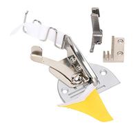 Generic Reliure de Machine à Coudre en Acier Inoxydable, Fixation Industrielle à Point noué pour L'Emballage de Vêtements, Emballage de Semelle Intérieure avec Dents et Pied-de-biche pour Toutes les