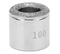 Generic Remplacement de la Pointe de Dermabrasion de la Tête de Microdermabrasion en Acier Inoxydable pour le Resurfaçage de la Peau de la Machine de beauté, avec un Fonctionnement