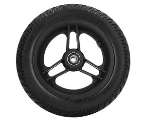 Generic Remplacement de la Roue en Fauteuil Roulant, 6001 Roulements à Charge Forte Rouleau Roue de en Fauteuil Roulant Conception Large Application Pneu Polyuréthane pour les Aides à la mobilité