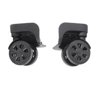 Generic Remplacement des Roues à Bagages, Roues de Remplacement des Bagages de Valise Universel et Droite Nylon 1 Paire de de à Rougage Rouges