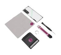Generic Remplacement du Couvercle Arrière en Verre renforcé du Téléphone avec Trousse à Outils pour Z Fold 5, Solution de Réparation à la Mode et Efficace