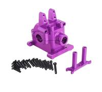 Generic Remplacement Du Couvercle de Boîte de Vitesses avant En Métal, Mise à Niveau de La Coque de Boîte de Vitesses à Installer pour 1:14 14209 14210 14211, Violet