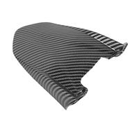 Generic Remplacement élégant du Garde-Boue Arrière de Moto avec Motif en Fiber de Carbone, Installation Facile pour MX3 MX4, Matériau ABS