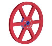 Generic Rendre du Ruban Adhésif Bobine, Universel Vide de Décrochage Anti-flexion pour Bande 1/4 de Pouce (rouge)
