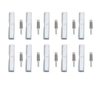 Generic Réparateur de Boîte Dissimulée Kit de Réparation de Vis M4 en Acier allié Solide pour Boîte de Prise électrique, Installation Rapide pour de Prise de Courant, Paquet de 10