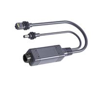 Generic Répartiteur POE Gigabit, Adaptateur Répartiteur Power Over Ethernet 100 W, de Transfert Longue Distance 100 M pour Câble Cat5e Cat6 Cat7, Caméra de sécurité, Téléphone VoIP