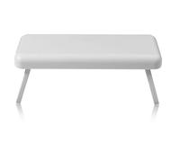 Generic Repose-main de Manucure en Plastique Durable, Doux, Facile à Nettoyer, pour Artiste D'ongles, Salon à Domicile, 10,94x4,02x3,94 Pouces (GREY)