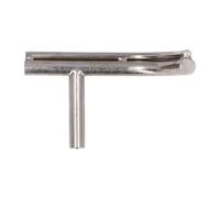 Generic Repose-outils pour Tour à Bois, Conception Courbe Unique pour Creux Intérieur, Acier allié, Convient aux Bases de 16 Mm, 1 Pièce