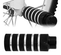 Generic Repose-Pieds Durables en Métal pour Vélo, Robustes, pour Les Artistes de, Accessoire de Vélo pour Les Cyclistes Freestyle (Black)