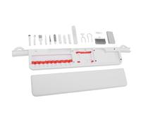 Generic Repose-poignet pour Clavier avec Kit de Lavage, Coussin de Support Ergonomique 22 en 1 avec Outils, Repose-poignet en Silicone pour Port de Charge, Appareil Photo et écouteurs