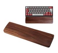 Generic Repose-poignet pour Clavier d'ordinateur Repose-poignet pour Clavier en Bois Support de Protection de Poignet Massif en Bois de Noyer Noir Coussin de Support Ergonomique pour Support