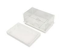 Generic Réservoir de Tortues, Réservoir Panoramique à 360 Degrés avec des Zones Fonctionnelles Plus Faciles à Translucences à Assembler pour Les Tortues pour Les Petits Amphibiens