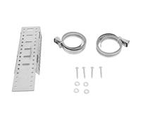 Generic Réservoir d'expansion, Support de Support du Réservoir d'extension avec Porte-réservoir Thermique Réglable en Acier Inoxydable Mural