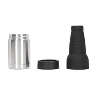 Generic Réservoir D'isolation en Acier Inoxydable Double Couche avec Ouvre-bouteille, Boîte D'isolation Sous Vide pour le Refroidissement et le Chauffage, Pratique pour la Plage et le Barbecue