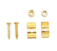 Generic Retenue de Corde de Guitare Guide de Corde en Fer Doux pour une Installation Facile, Retenue de de Guitare Portable pour le Pressage de la Poupée de électrique, Guide de en Métal 2 Pièces