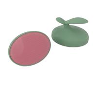 Generic Retonnement de Peau Dure du Pied de Verre, Réutilisable ABS 2pcs Exfoliation Verbe Calle de Pied Gurnber Portable pour Quotidiennement (GREEN)