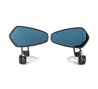 Generic Rétroviseurs d'extrémité de Barre pour Moto, Rétroviseurs Latéraux en Alliage d'aluminium Usinés CNC, Support de Rotation à 360 Degrés pour l'angle de Vision, Ajustement Universel du