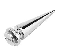 Generic Rivet Conique à Vis à Pointe et Rivets Punk à Vis en Métal pour L'artisanat du Cuir et la Fabrication de Vêtements en Cuivre 10 Mm 10 Pièces Multicolores (SILVER)