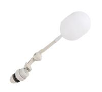 Generic Robinet à Boisseau Sphérique Flottant pour Eau Potable D'aquaculture avec Plastique ABS Résistant à la Corrosion, Conception Compacte 10,5 X 6,5 Cm