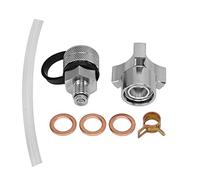 Generic Robinet de Vidange D'huile Anti-fuite, Antirouille, Structure Compacte, Fixation de Tuyau de Vidange en Acier Inoxydable pour des Changements D'huile Efficaces à Domicile (M14 * 1.5)
