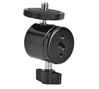 Generic Rotule Pivotante à 360°, Support de Rotule DSLR Robuste et Lisse pour Appareils Photo et Projecteurs, Idéal pour Les Photographes et Les Cinéastes (Black)