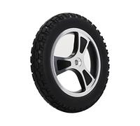 Generic Roue de Fauteuil Roulant électrique de Remplacement en Acier allié Résistant à L'usure pour Personnes âgées et Handicapées, Roue Solide en PU de 320 Mm pour Fauteuils Roulants électriques