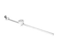 Generic Rouleau de Guidage Circulaire de Torche AG60/SG55, Outil de DéCoupe en Acier Inoxydable, 50 Cm de Long avec un Diamètre de Coupe de 100 Cm, Jauge de Règle Pratique, Idéal pour les