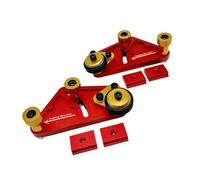 Generic Rouleau de Scie de Table, Panneau de Plumes, Alimentation de Roulement de Travail du Bois Durable pour Scies à Ruban, Plaque de Guidage en Polyuréthane en Alliage D'aluminium 2 Pièces