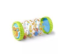 Generic Rouleau Rampant pour bébé, Jouet de Développement Précoce en PVC Durable pour Bébés de 3 Mois à 3 Ans, avec Balles et Cloches pour l'exercice D'équilibre, Longueur de 20,5 Pouces, adapté aux