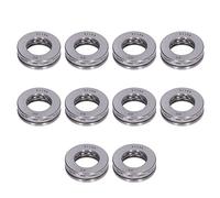 Generic Roulements à Billes de Poussée Plane - Kit de Roulement en Métal Axial Miniature à Haute Précision Détachable pour les Pompes à Eau Verticales, les Prises, les Crochets de Grue (51104)