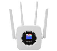 Generic Routeur Wi -FI 4G, Antenne 4G LTE Wireless Router 300 Mbps avec Emplacement pour Carte SIM pour Le Bureau (Prise UE)