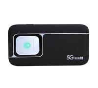 Generic Routeur WiFi 5G Haute Vitesse Portable Hotspot Mobile pour Voyager avec Prise en Charge de 16 Appareils et Longue Durée de Vie de la Batterie Écran Noir 2,01"